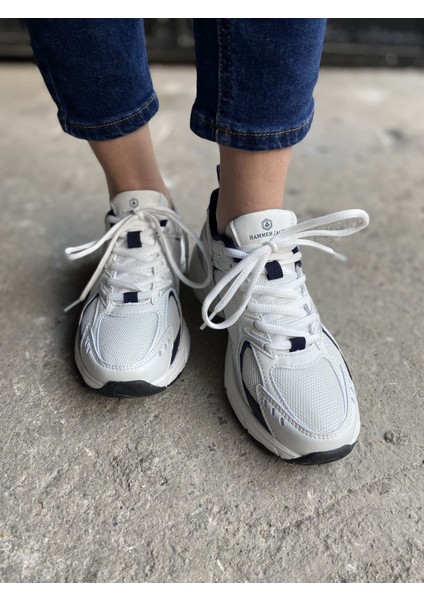 Songa 23144-Z Unisex Spor Ayakkabı Beyaz-Laci