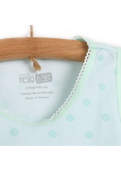 Hellobaby Basic Kız Bebek 2li Elastanlı Atlet Kız Bebek