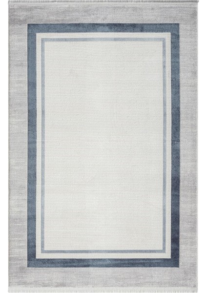 Zen 7001 Mavi Modern Desen Makine Halısı