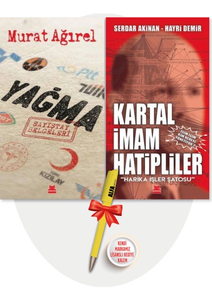 Yağma (Murat Ağırel) + Kartal Imam Hatipliler (Serdar Akinan & Hayri Demir) 2'li + Alfa Kalem Hediye