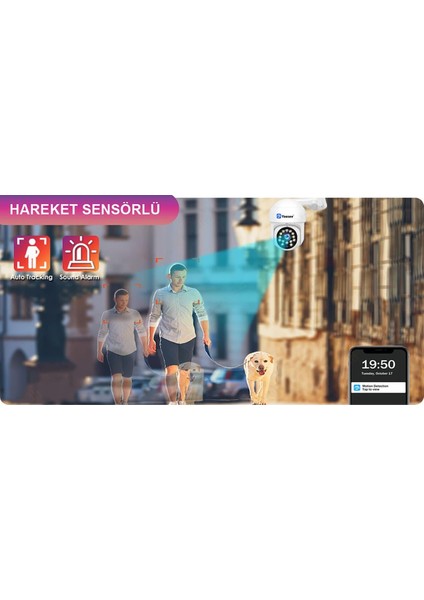 e Wifi Ip Kameralar Açık 1080P Gözetim Otomatik Izleme Gece Görüş Iki Yönlü Ses