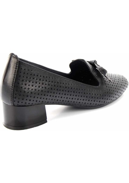 Siyah Leather Kadın Babet K01531200003 fırsatları