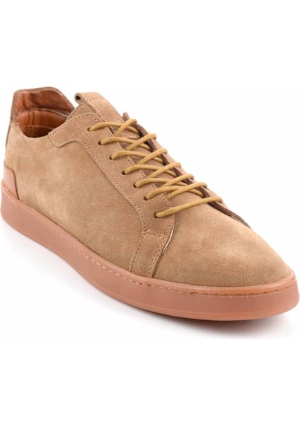 Tütün Süet Leather Erkek Casual Ayakkabı E01585691302 modelleri