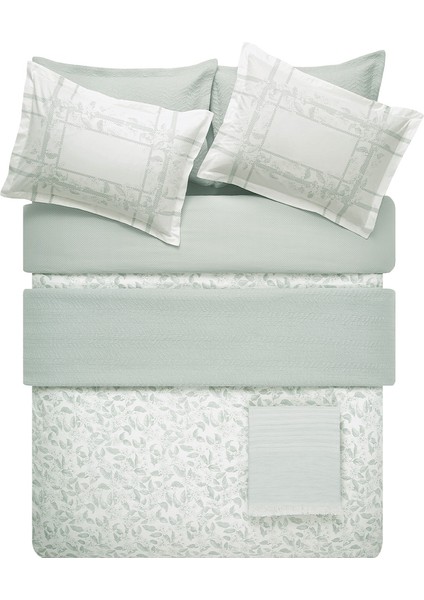 Aneth Çift Kişilik 8 Parça Eternal Çeyiz Seti - Mint indirimleri