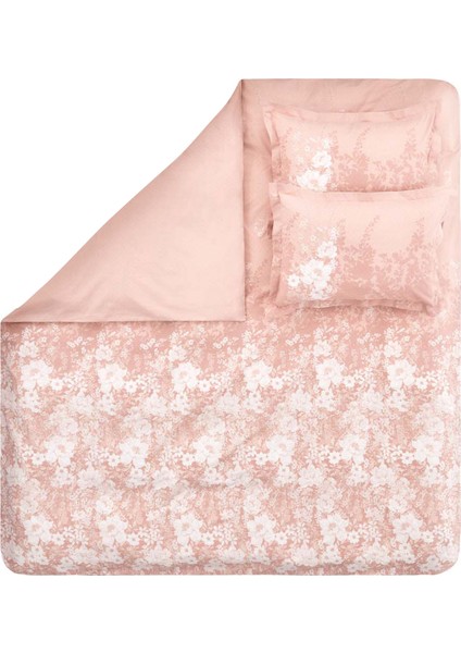 Bedding Andressa Çift Kişilik Ranforce Nevresim Seti- Blush