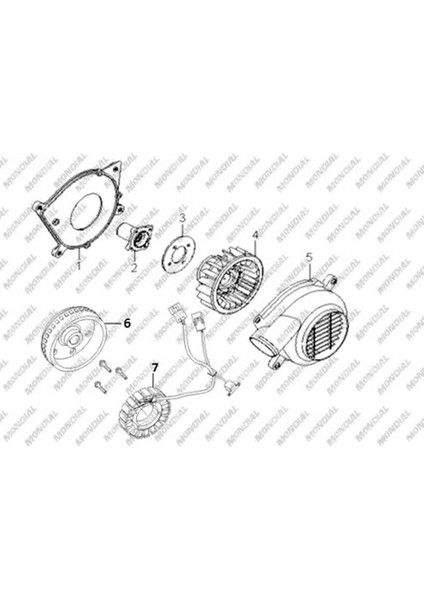 Atv Trl-Fan Kapağı 500-625 Orj
