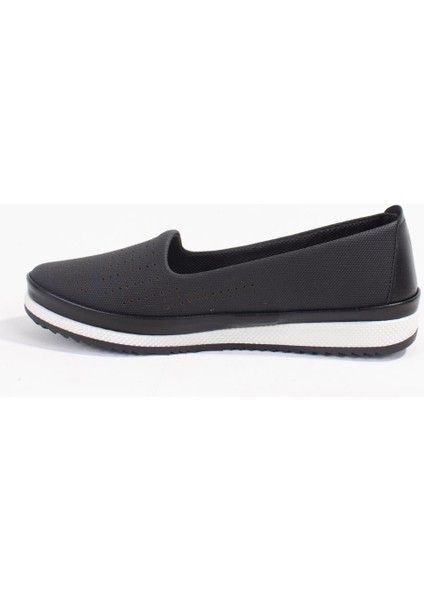 162456 Siyah Ortopedik Günlük Kadın Ayakkabı modelleri