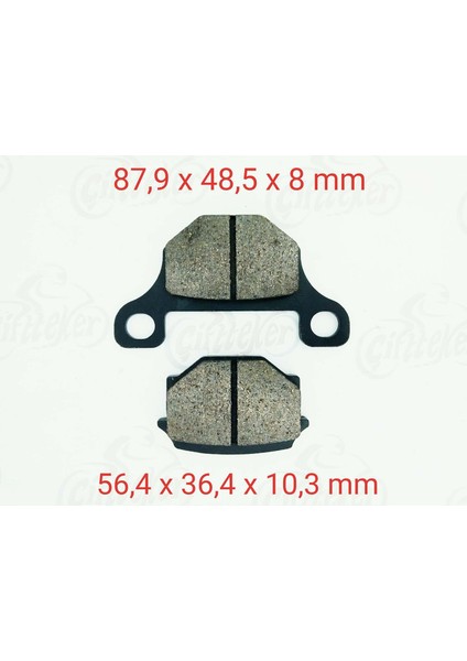 Mh Mr X-Treme Ön Fren Disk Balatası FA093