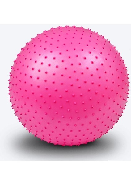 Dikenli Yoga Pilates Aeorobik Jimnastik Topu 65 cm Pembe fırsatları