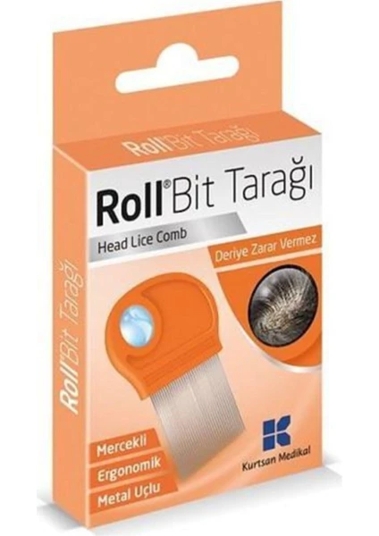 Roll Bit Tarağı Deriye Zarar Vermez Mercekli