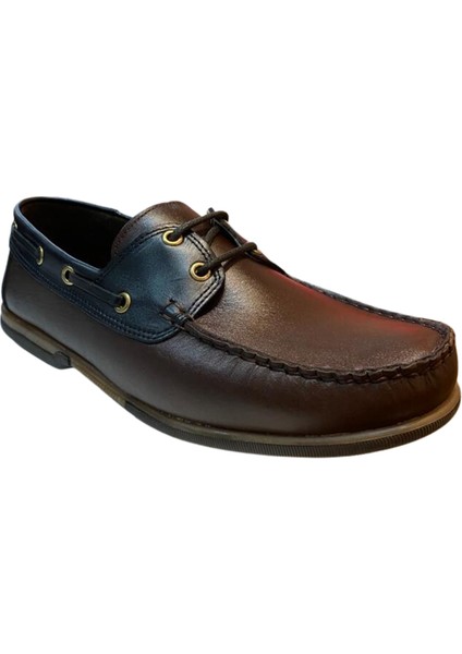 Y-03 Erkek Kahve-Siyah Deri Casual Ayakkabı fiyatları