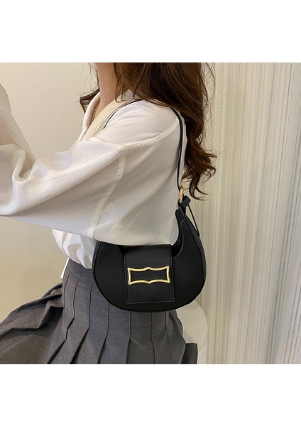 Yeni Moda Kadın Moda Hilal Koltuk Altı Çantası (Yurt Dışından) fırsatları