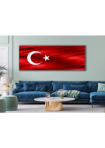 Türk Bayarağı Kanvas Tablo fiyatları