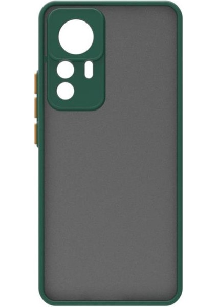 Xiaomi Mi 12T Pro Kılıf Mat Yüzey Kamera Korumalı Silikon