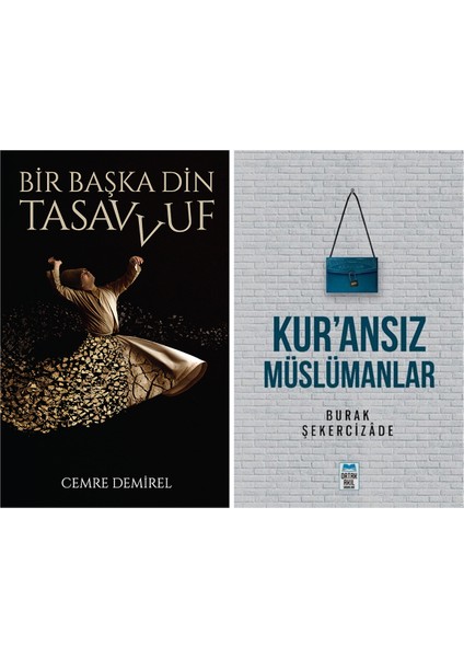 Bir Başka Din Tasavvuf-Cemre Demirel (@msikkofield) / Kur'ansız Müslümanlar (2 Kitap Set)