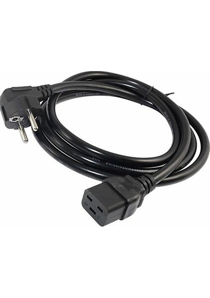 Koşu Bandı Power Kablosu 2 Metre 3x1.5 mm C19 Fişli