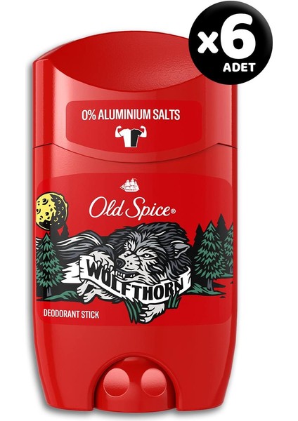 Wolfthorn Deodorant Stick 50 ml - 6 Adet