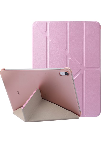 Apple Pad 10.9 (2022), Ipek Doku Otomatik Uyanma / Uyku Pu Deri Tam Koruma Kılıfı (Yurt Dışından)