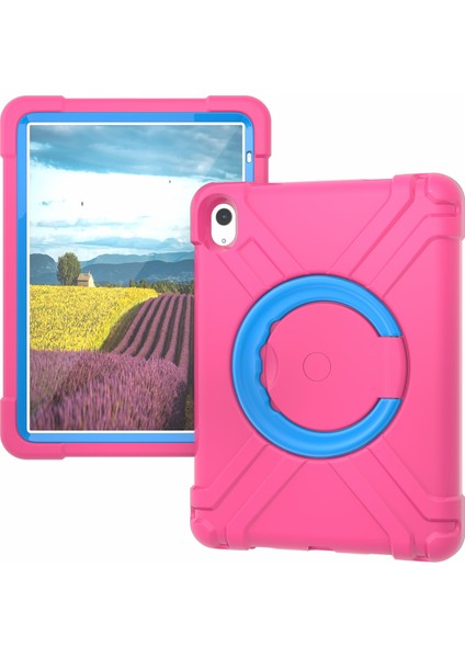 Apple Pad 10.9 (2022) 360 Derecelik Rotasyon Kickstand Tablet Kapağı Askeri Damla Önleyici Koruma Pc + Tpu Kasası (Yurt Dışından) fiyatları