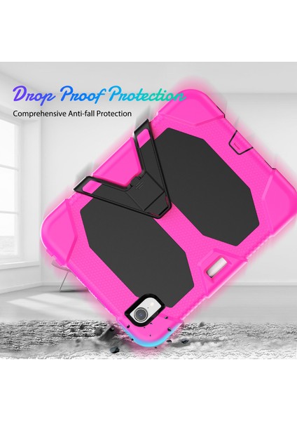Apple Pad Mini (2021) Anti-Drop Pc + Silikon Kılıf Kazanmaya Dayanıklı Kickstand Tablet Kapak (Yurt Dışından) fiyatları