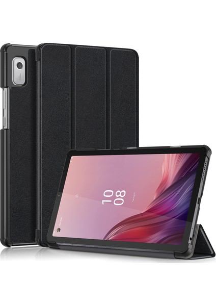 Lenovo Tab M9 TB-310FU Için Üç Katlı Stand Tablet Kılıf (Yurt Dışından)