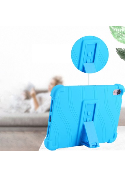Apple Pad Mini (2021) Kickstand Tasarım Anti-Drop Tablet Kılıf Anti-Çizelge Silikon Koruyucu Kapak (Yurt Dışından) fiyatları