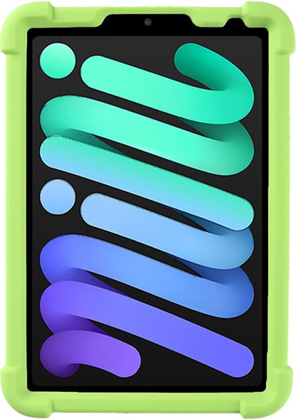 Apple Pad Mini (2021) Kickstand Tasarım Anti-Drop Tablet Kılıf Anti-Çizelge Silikon Koruyucu Kapak (Yurt Dışından) indirimleri