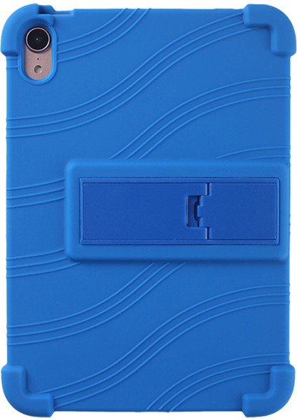 Apple Pad Mini (2021) Kickstand Tasarım Anti-Drop Tablet Kılıf Anti-Çizelge Silikon Koruyucu Kapak (Yurt Dışından) fırsatları