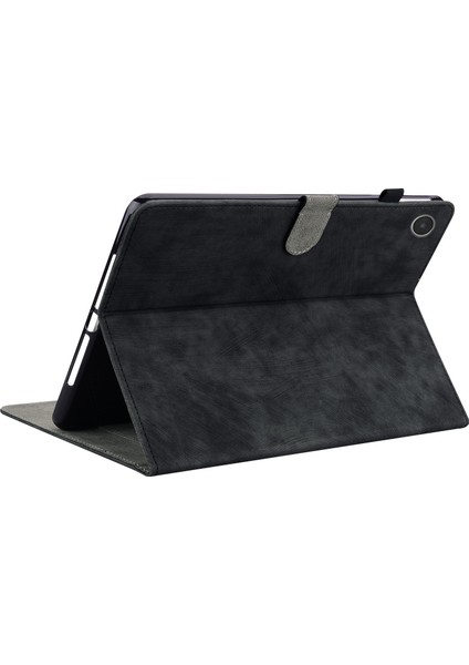 Lenovo Tab M8 Gen 4 Pu Deri Tablet Kılıf Sevimli Kaplan Desen Kartı Tutucu Tablet Stand Kapağı (Yurt Dışından)