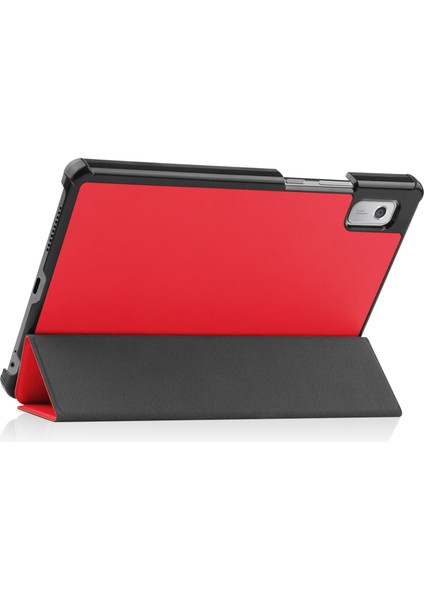 Lenovo Tab M9 Çizgiye Dönüş Pu Deri Tablet Kılıf Üçlü Stand Koruyucu Kapak (Yurt Dışından) indirimleri