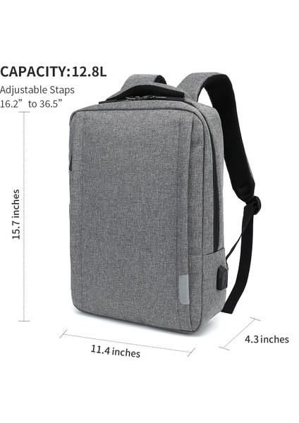Erkek Iş Sırt Çantası Sırt Çantası Bilgisayar Sırt Çantası USB (Yurt Dışından) fiyatları