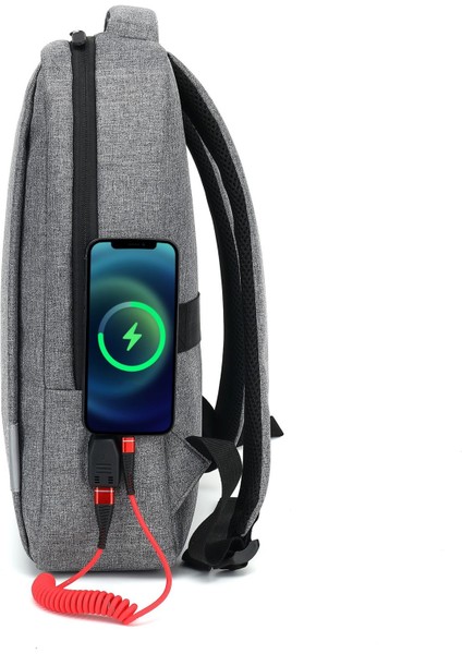 Erkek Iş Sırt Çantası Sırt Çantası Bilgisayar Sırt Çantası USB (Yurt Dışından) modelleri