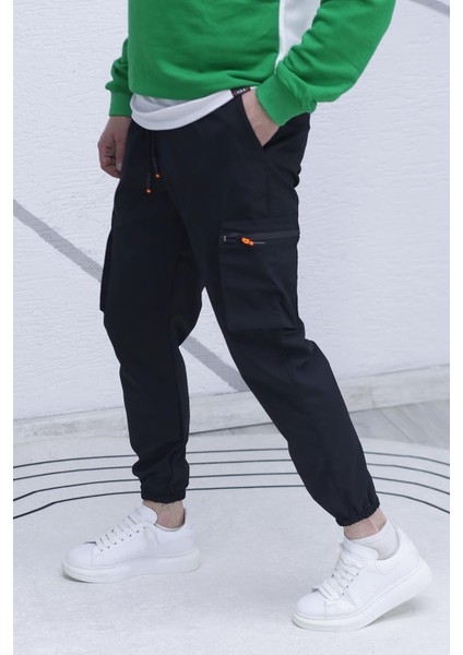 Erkek Paraşüt Kumaş Kargo Jogger Pantalon 1 modelleri
