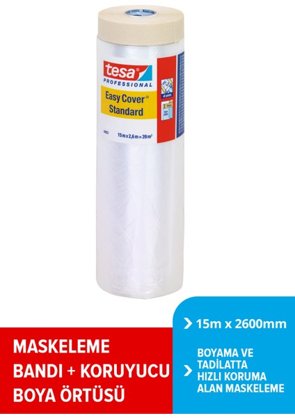 4403 Easy Cover Maskeleme Örtüsü 15M x 2,6mt = 39M2