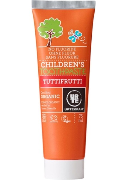 Organik Çocuklar Için Diş Macunu Tutti Frutti 75 Ml