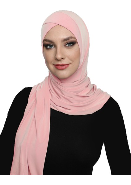 Sarmalı Takmatik Hazır Türban Tesettür Bone Namaz Örtüsü