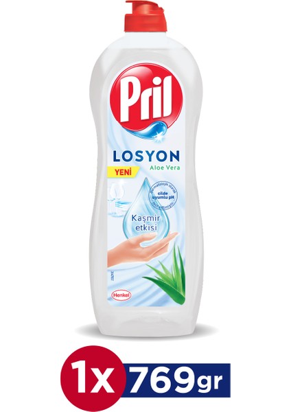 Losyon Sıvı Elde Bulaşık Yıkama Deterjanı Aloevera 769 gr