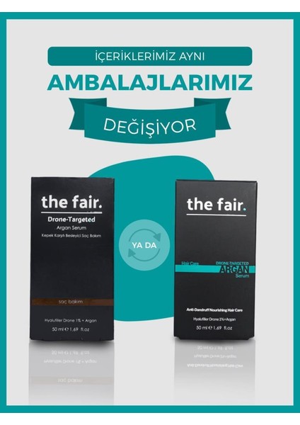 the fair. Arındırıcı Kepek Karşıtı Vegan Saç Bakım Seti