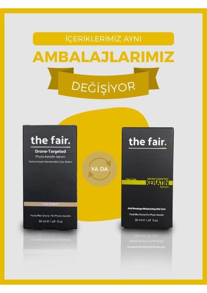 the fair. Arındırıcı Kırılma Karşıtı Vegan Saç Bakım Seti