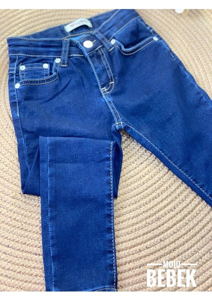 Kız Çocuk Denim Pantolon 1917 Lacivert modelleri