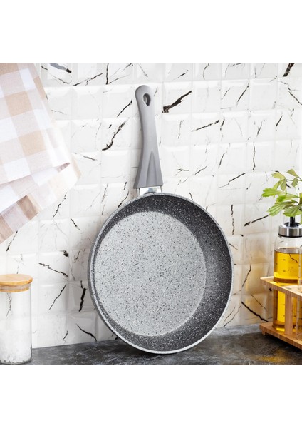 Pietra - 28 cm Granit Wok