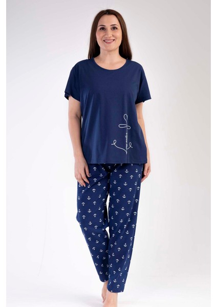 Kadın Büyük Beden Pijama Takım