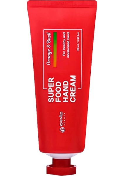 Super Food Portakal ve Reyhan İçeren Nemlendirici El Kremi 100 ml