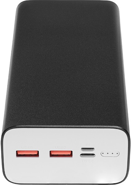 G345 30000MAH 2*usb+Micro+Type-C PD45W+QC3.0 18W Notebook,telefon Için Taşınabilir Powerbank