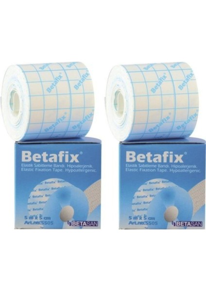 Elastik Sabitleme Bandı 2'li 5 x 5 Betafix