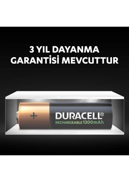 Şarj Edilebilir Basic Aa Piller, 4 Adet 1300 Mah