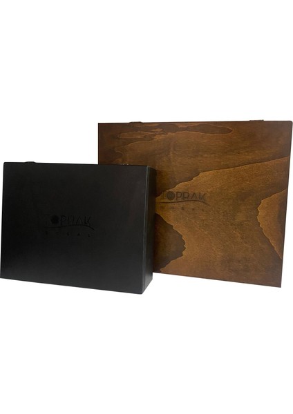 Siyah Ahşap Kutu (30X24X10) Hediyelik Ahşap Kutu fırsatları