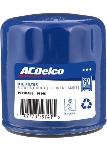 Ac Delco Yağ Filtresi PF46E Jeep / Chrysler