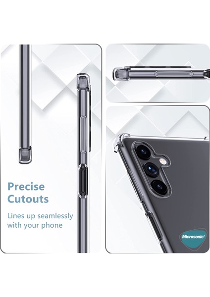 Samsung Galaxy A34 Kılıf Shock Absorbing Şeffaf