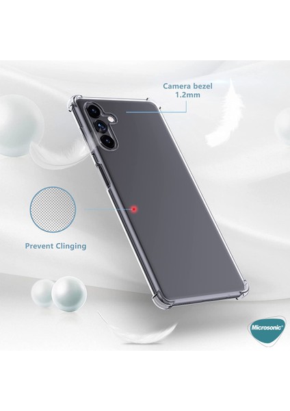 Samsung Galaxy A34 Kılıf Shock Absorbing Şeffaf